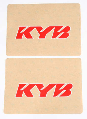 D-COR UPPER FORK DECAL KYB RED 40-80-123
