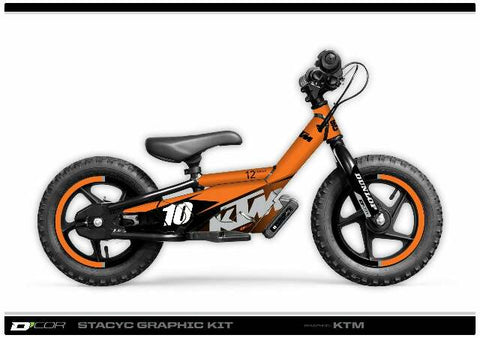 D-COR GRAPHIC KIT STACYC KTM GRAPHIC KIT STACYC 12