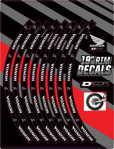 D-COR RIM DECALS 19