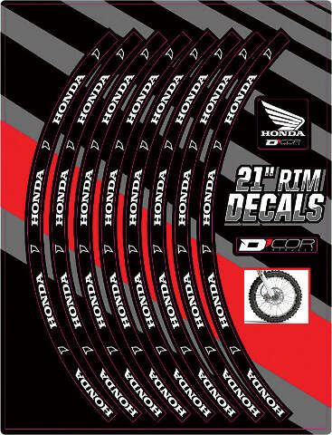 D-COR RIM DECALS 21