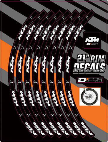 D-COR RIM DECALS 21