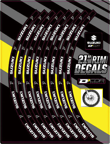 D-COR RIM DECALS 21
