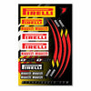 D-COR DECAL SHEET 12 MIL PIRELLI DECAL SHEET 12 MIL PIRELLI 40-90-119