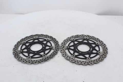 Front Brake Rotors Set Kawasaki ZX14 Ninja 06-11 OEM ZX 1400