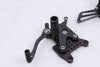 WOODCRAFT Left Right Rearset Footpeg Bracket Kawasaki ZX6R Ninja 09-12 ZX-6R