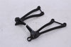 Right Left Passenger Footpegs Bracket Set Kawasaki ZX6R Ninja 09-12 OEM ZX-6R