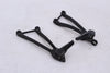 Right Left Passenger Footpegs Bracket Set Kawasaki ZX6R Ninja 09-12 OEM ZX-6R