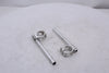 Aftermarket Left Right Clip-on Handlebar Kawasaki ZX6R Ninja 09-12 ZX-6R