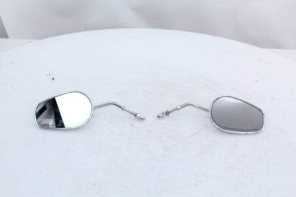 Harley-Davidson FLHTCU Electra Glide Ultra Classic 2012-2016 Mirrors Set Pair Left Right Chrome Round Touring OEM