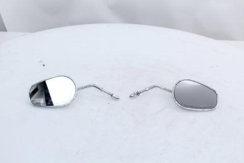 Harley-Davidson FLHTCU Electra Glide Ultra Classic 2012-2016 Mirrors Set Pair Left Right Chrome Round Touring OEM