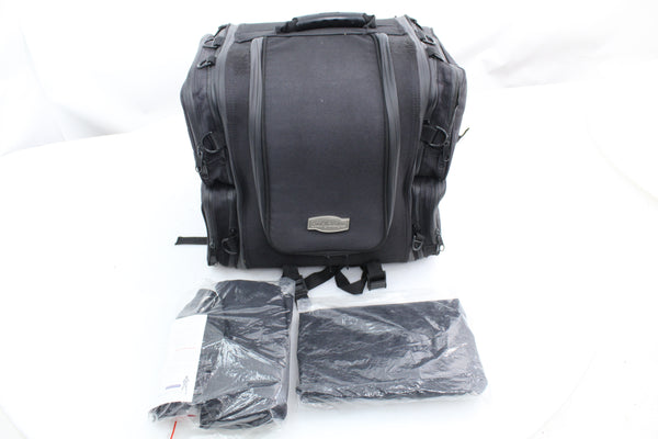 Universal Universal Kuryakyn Luggage Tour Pack Soft Sissy Bar Bag Roll Touring