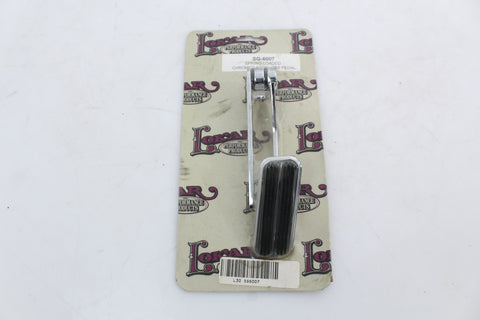 Universal Universal Lokar Pedal Spring Loaded Chromed Steel Gas Pedal Street Rod
