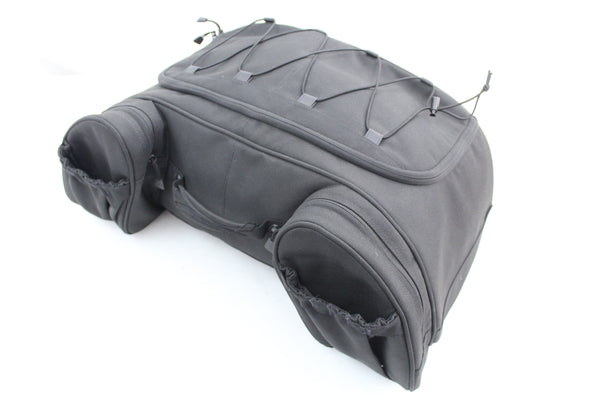 Universal Universal Kuryakyn Luggage Tour Pack Soft Sissy Bar Bag Roll Touring