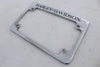 Harley Davidson Universal License Plate Frame Chrome OEM
