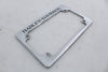 Harley Davidson Universal License Plate Frame Chrome OEM