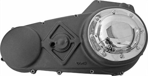 EMD BILLY PRIMARY COVER 5SPD DYNA BLACK W/ CHROME DERBY PC13TC/D/BB/B