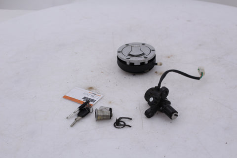 Fuel Gas Tank Lid Cap Key Cylinder Seat Lock Set  KTM Duke 690 12-19 OEM