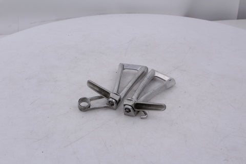 Left Right Passenger Footpegs Yamaha YZF-R6 03-05 R6S 06-09 OEM