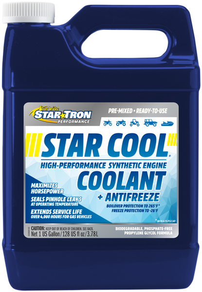 STAR BRITE STAR COOL SYNTHETIC ENGINE COOLANT 64OZ 33264