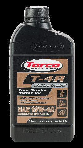 TORCO T-4R 4-STROKE MOTOR OIL 10W-40 1L T671044CE