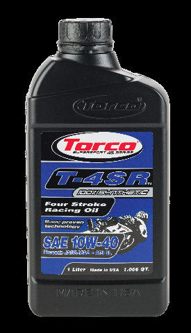 TORCO T-4SR 4-STROKE RACING OIL 10W-40 1L T651044CE
