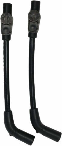 DK CUSTOM PRODUCTS BLACK WIRES THAT FIT THE COIL RELOCATION KIT DK-WRS-BLK-10
