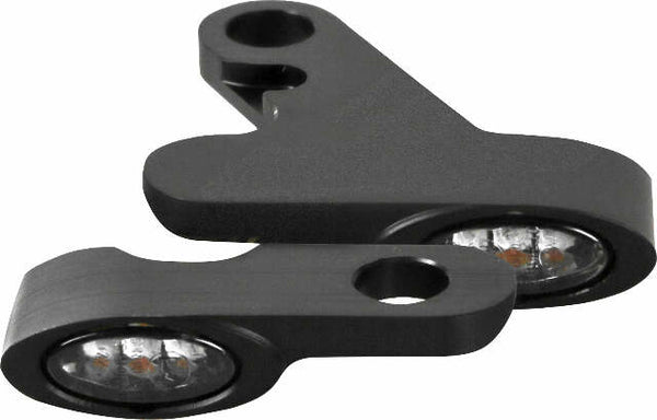 KODLIN USA BLACK ELYPSE LED TURN SIGNALS FOR HD M8 SOFTAIL MODELS K68458
