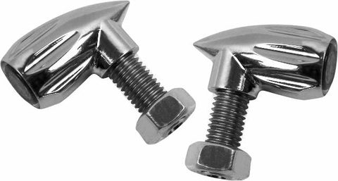 KODLIN USA BULLET GROOVED REAR INDICATORS NEOWISE 3-1 CHROME K68462