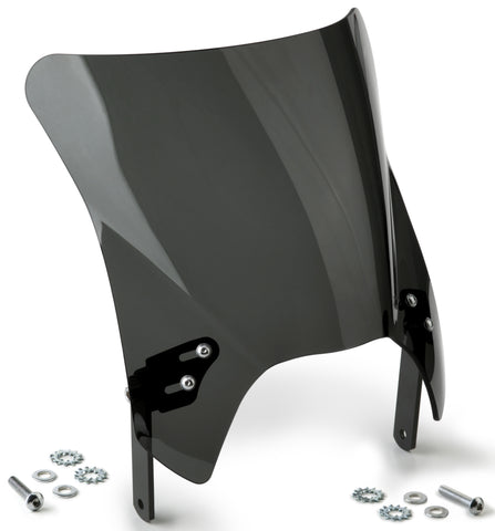 NATIONAL CYCLE MOHAWK WINDSHIELD DARK TINT BLACK HARDWARE N2844-002