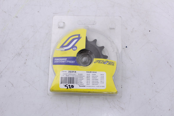 Sunstar Countershaft Sprocket 520-14T  Suzuki GSXR600 11-20