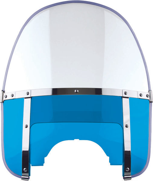 NATIONAL CYCLE HERITAGE BEADED WINDSHIELD BLUE ADJUSTABLE WINDOW N2237