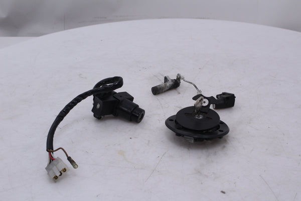 Kawasaki EX250 Ninja 98-07 Ignition Switch Key Gas Cap Set OEM