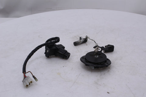 Kawasaki EX250 Ninja 98-07 Ignition Switch Key Gas Cap Set OEM