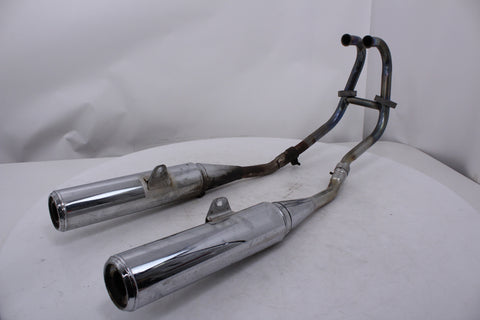 Kawasaki EX250 Ninja 98-07 Left Right Exhaust Full System Muffler Header Set OEM