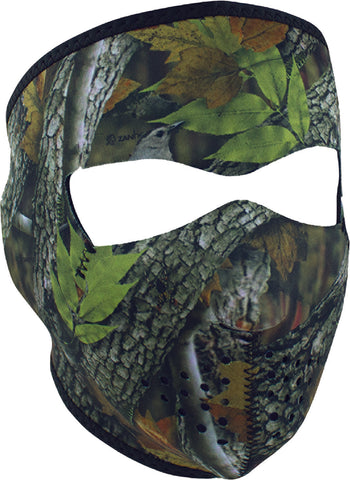 ZAN NEOPRENE FULL MASK FOREST CAMO WNFM238