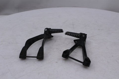 Kawasaki ZX6R Ninja 07-08 Left Right Passenger Footpegs Bracket Set OEM