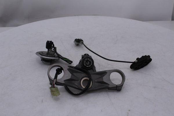 Kawasaki ZX6R Ninja 07-08 Ignition Switch Key Gas Cap Set Lock Set OEM