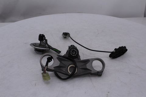 Kawasaki ZX6R Ninja 07-08 Ignition Switch Key Gas Cap Set Lock Set OEM