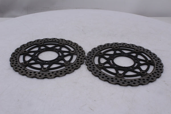 Kawasaki ZX6R Ninja 07-08 Front Brake Rotors Set OEM