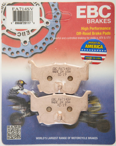 EBC BRAKE PADS FA714SV