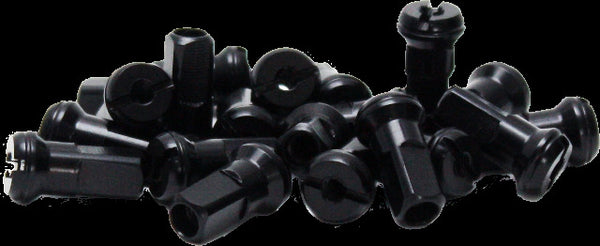 DUBYA SPOKE NIPPLES BLACK 98-612B