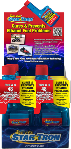 STAR BRITE ENZYME FUEL TREATMENT 8OZ 6/PK W/COUNTER DISPLAY 14616