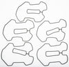 JAMES GASKETS ROCKER BOX-CYLINDER HEAD SEAL 5/PK 25700425