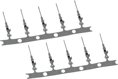 NAMZ CUSTOM CYCLE PRODUCTS DEUTSCH DTM STAMPED TERMINALS 100-PK HD# 74190-98 MDR-PINS