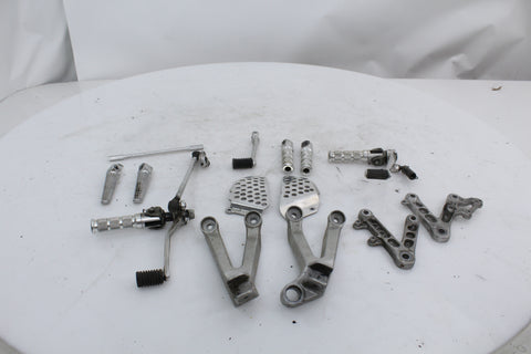 Honda CBR900RR 1993-1995 Footpegs Rearsets Parts Left Right Footpeg, control, bracket Rearsets Parts. OEM