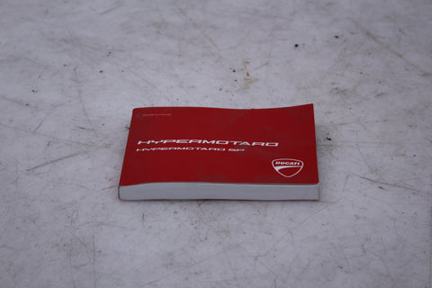 Ducati Hypermotard/SP 2013-2016 Owner's Manual OEM