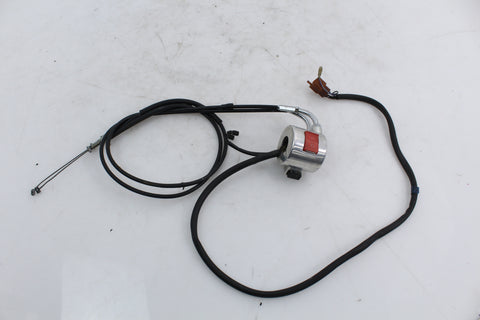 Honda VT1100C2 Sabre 2000-2007 Handlebar Switch Right With Throttle Cables Start/Stop OEM