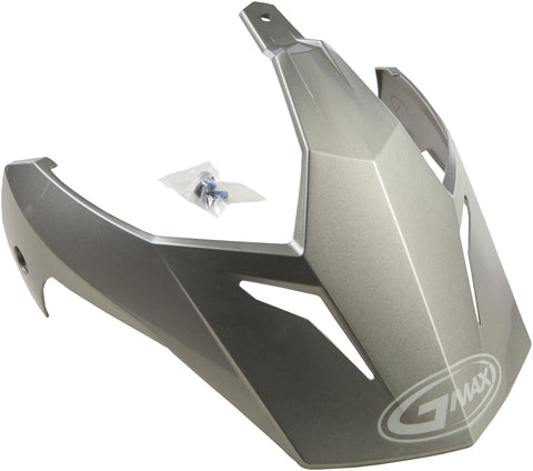 GMAX VISOR W/SCREWS TITANIUM GM-11 TITANIUM W/SCREWS '15 G011071