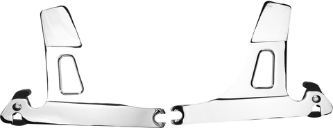 HARDDRIVE DETACHABLE SIDE PLATES CHROME FX06-UP FXDWG 06-08 FXDB 09-UP 086073