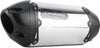 TBR S1R SLIP-ON ALUMINUM/BLACK 005-1920406-S1B